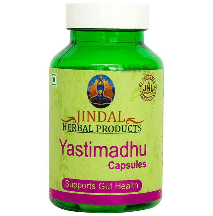 Jindal Herbal Yastimadhu Capsules (60 Each)