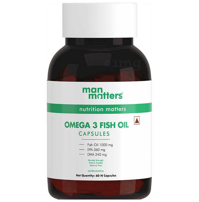 Man Matters Omega 3 Fish Oil Capsule