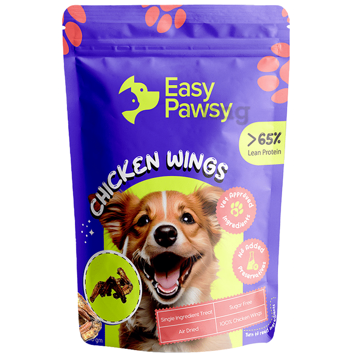 Easy Pawsy Chicken Wings Real Treat for Dogs Sugar Free