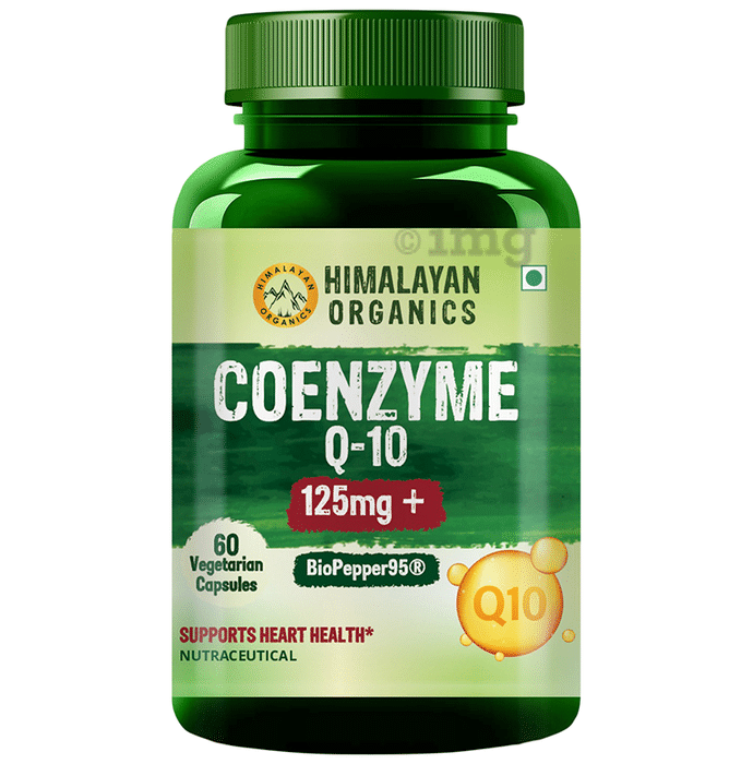 Himalayan Organics Co Enzyme Q10 Vegetarian Capsule