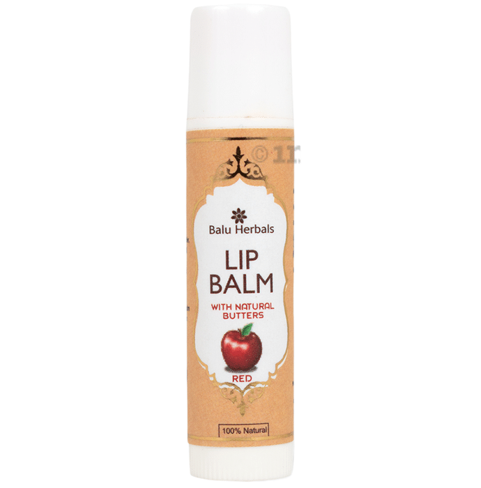 Balu Herbals Lip Balm For Women Red