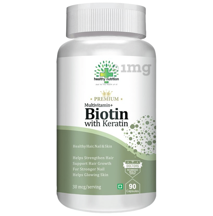 Healthy Nutrition Multivitamin+ Biotin with Keratin Capsule
