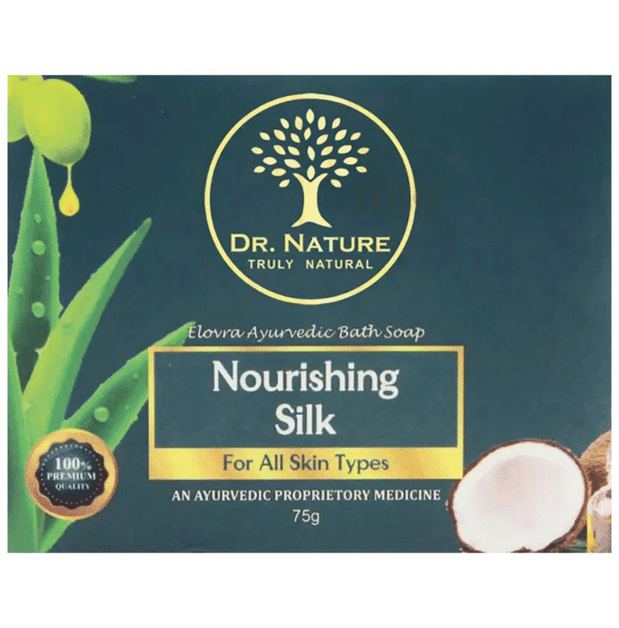 Dr. Nature Elovra Ayurvedic Bath Soap Nourishing Silk