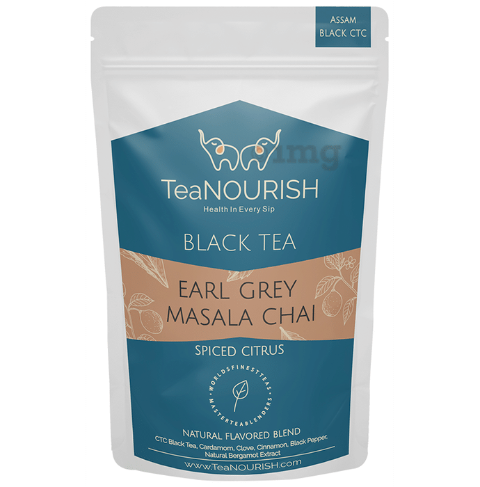 TeaNourish Black Tea Earl Grey Masala Chai
