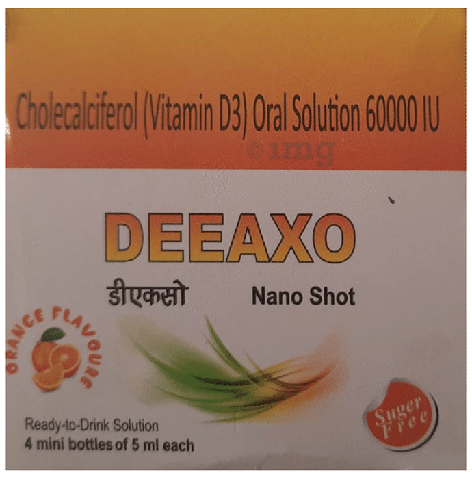 Deeaxo Nano Shot (5ml Each) Orange Sugar Free