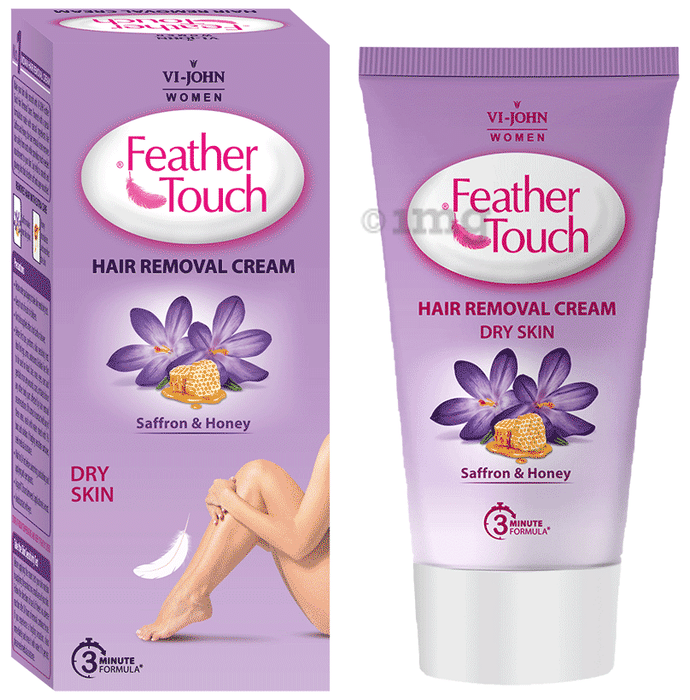 Vi-John Feather Touch Hair Removal Cream Saffron & Honey