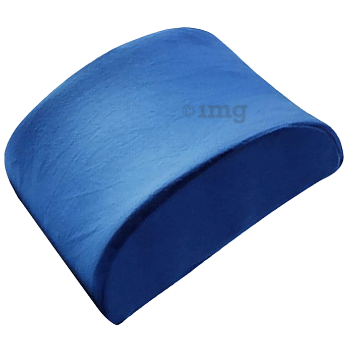 4V1 BKR10 Orthopedic Lumbar Support Pillow Standard Blue