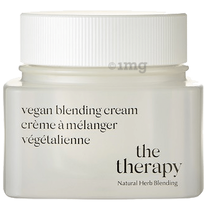 The Face Shop The Therapy Vegan Blending Cream, Organic Vegan 2 In 1 Gel & Cream Based Anti Aging Cream