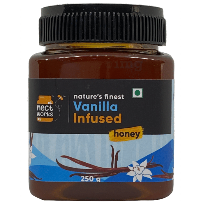 Nectworks Vanilla-Infused Nature's Finest Himalayan Honey