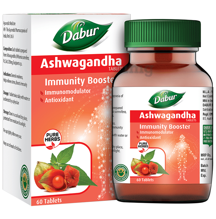 Dabur Pure Herbs Immunity Booster  Ashwagandha Tablet
