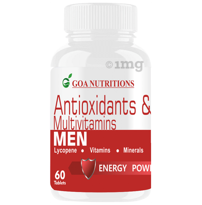 Goa Nutritions Antioxidants & Multivitamins Tablet for Men