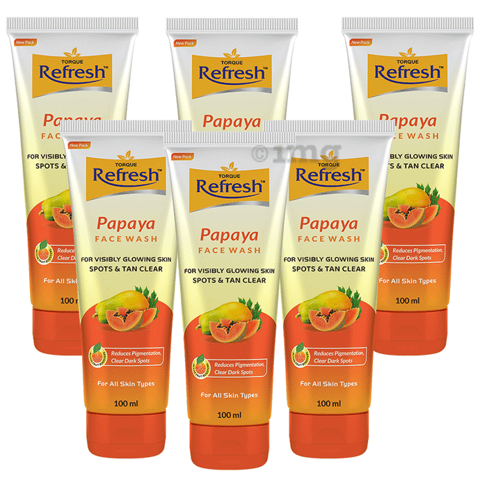 Refresh Papaya Face Wash (100ml Each)