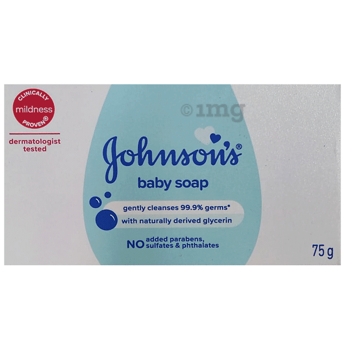 Johnson's Baby Soap with Naturally Derived Glycerin | Mild Soap
