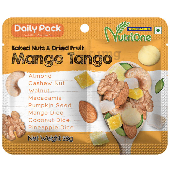 Tong Garden Nutrione Baked Nuts & Dried Fruit Daily Pack Mango Tango