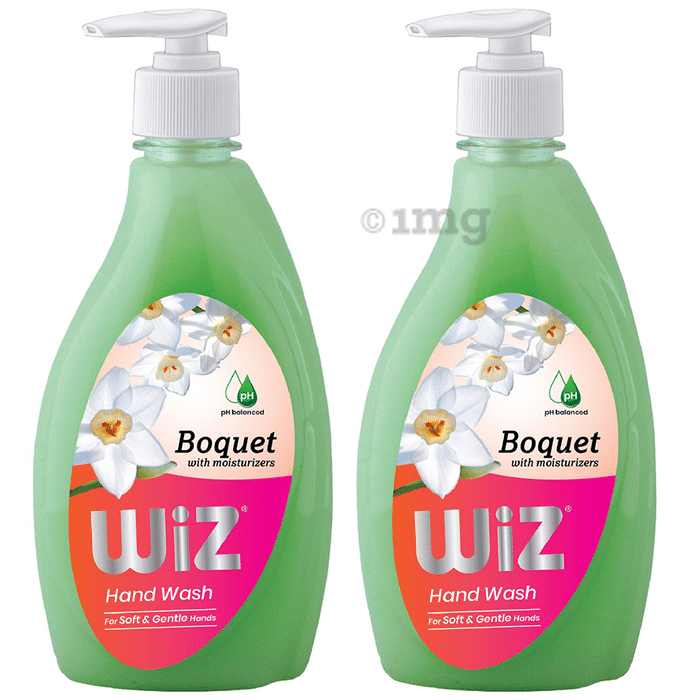 Wiz pH Balanced Hand Wash (450ml Each) Boquet