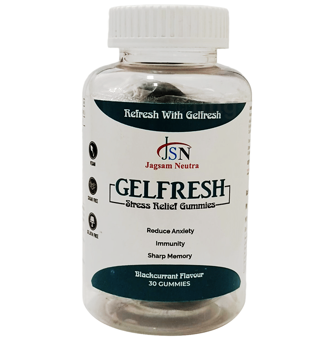JSN Gelfresh Stress Relief Gummy Blackcurrant