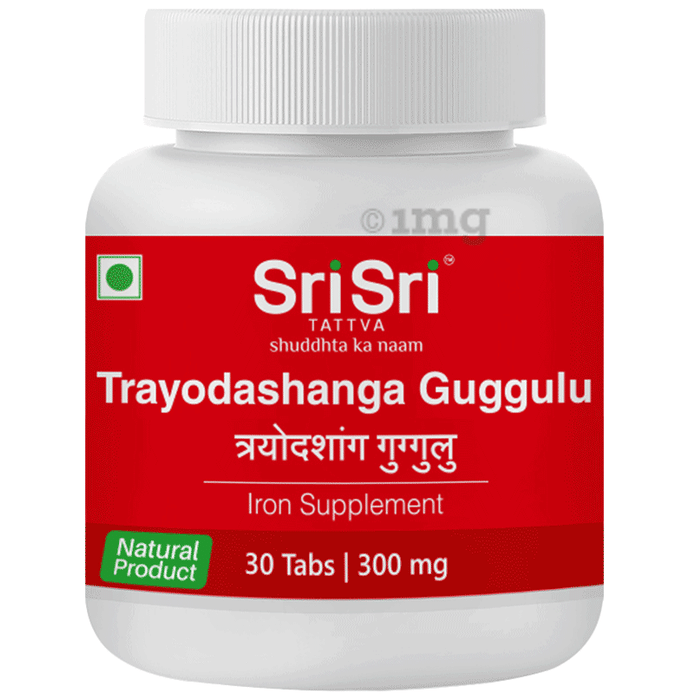 Sri Sri Tattva Trayodashanga Guggulu 300mg Tablet