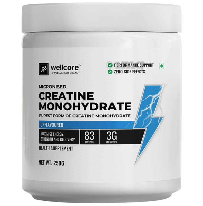 Wellcore Micronised Creatine Monohydrate Unflavored