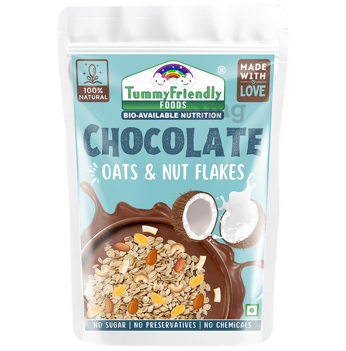 TummyFriendly Foods Chocolate Oats & Nuts Flakes