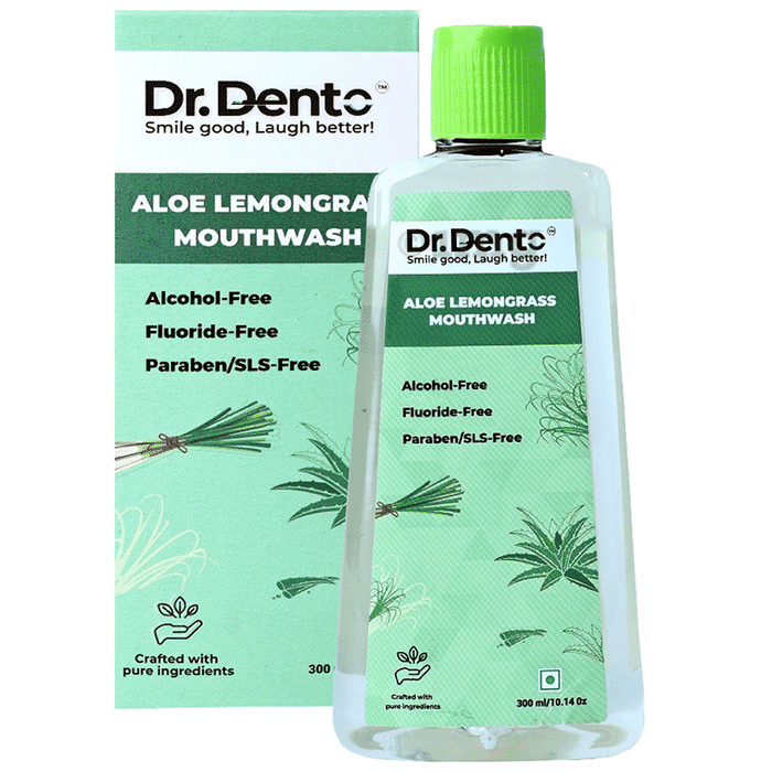 Dr. Dento Aloe Lemongrass Mouth Wash