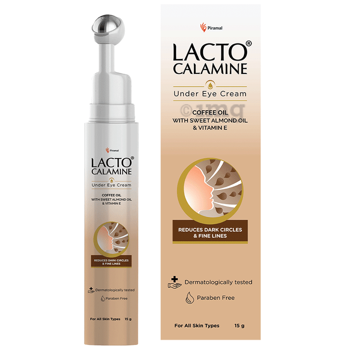 Piramal Lacto Calamine Under Eye Cream for Dark Circles & Fine Lines
