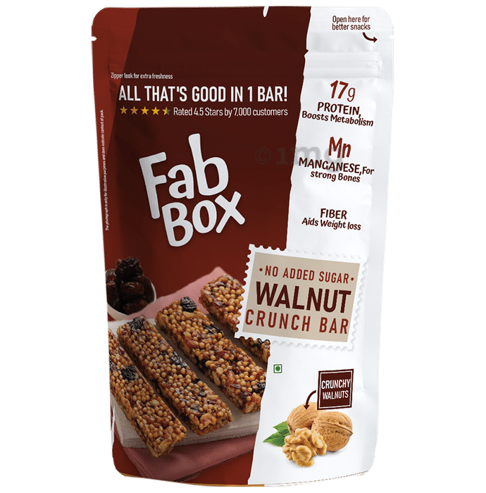 Fabbox Walnut Crunch Health Bar