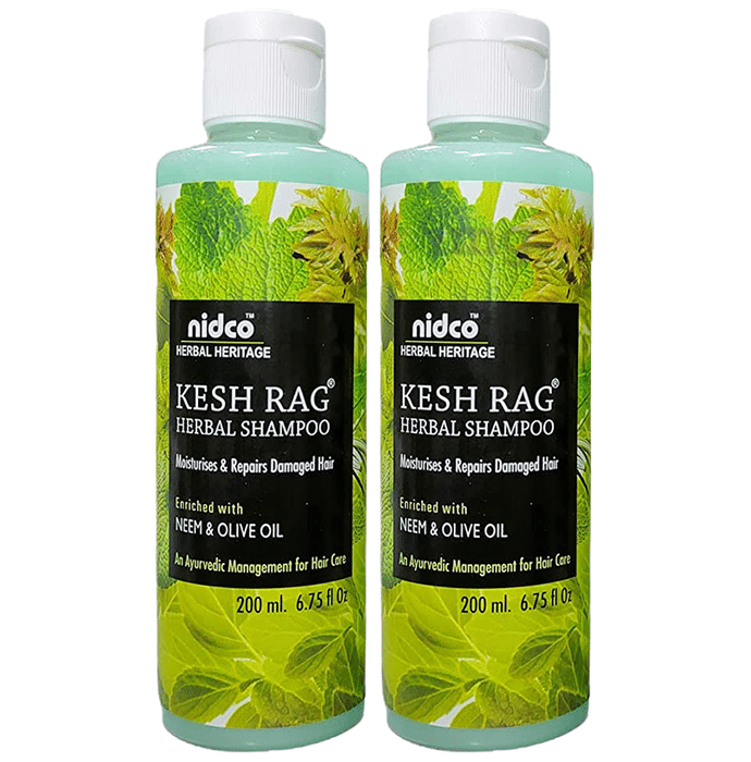 Nidco Kesh Rag Herbal Shampoo (200ml Each)