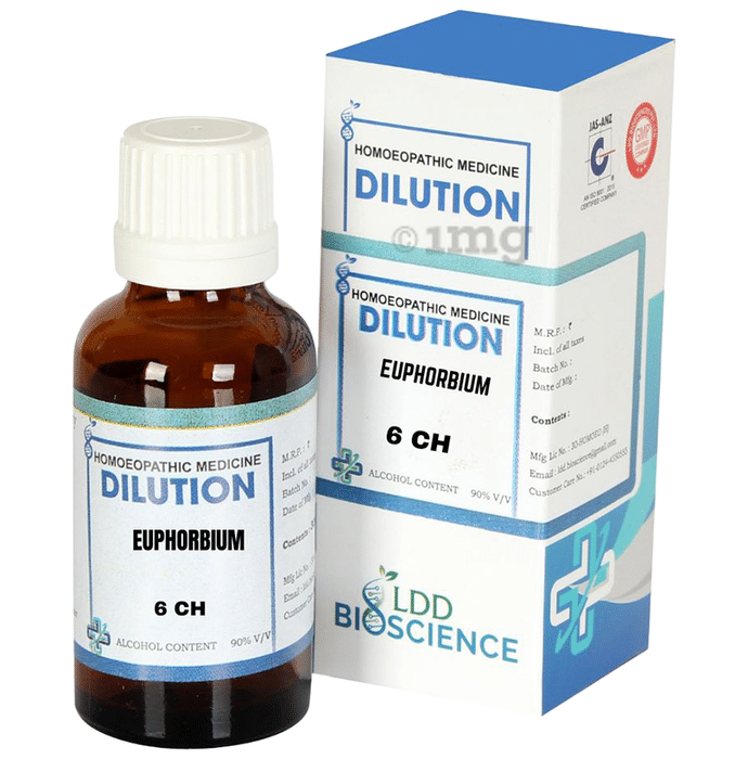 LDD Bioscience Euphorbium Dilution 6 CH