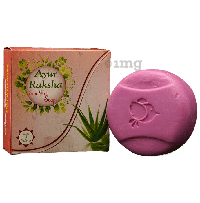 Ayur Raksha Skin Well Soap for Psoriasis, Eczema