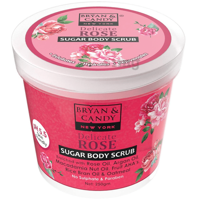 Bryan & Candy Sugar Body Scrub Delicate Rose