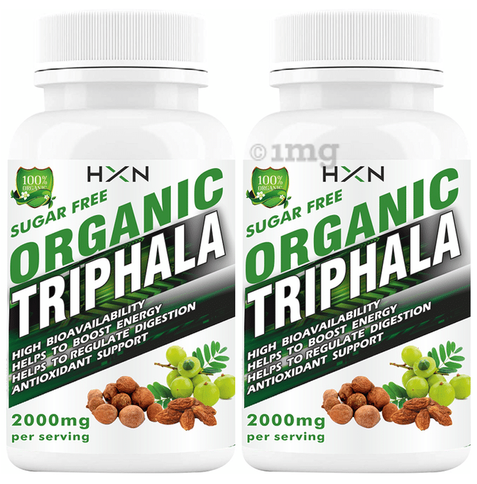 HXN Sugar Free Organic Triphala Tablet (60 Each)