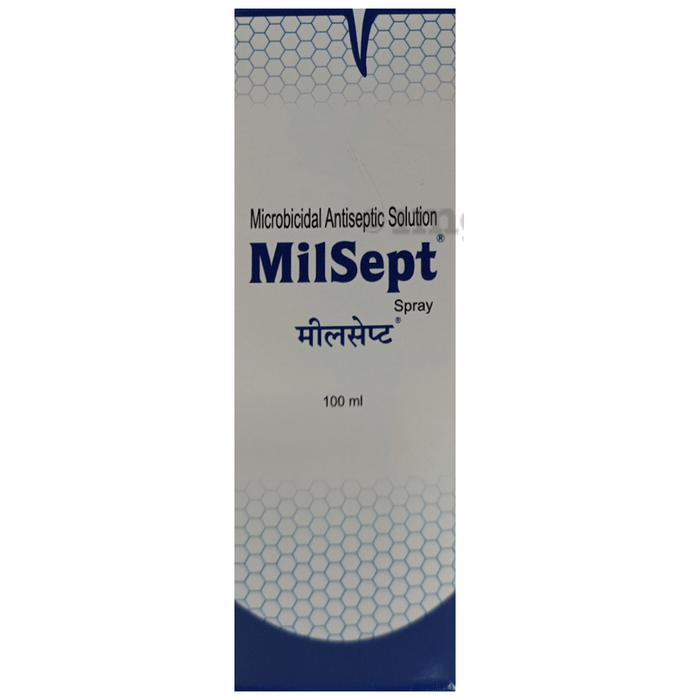 Milsept Microbicidal Antiseptic Solution Spray