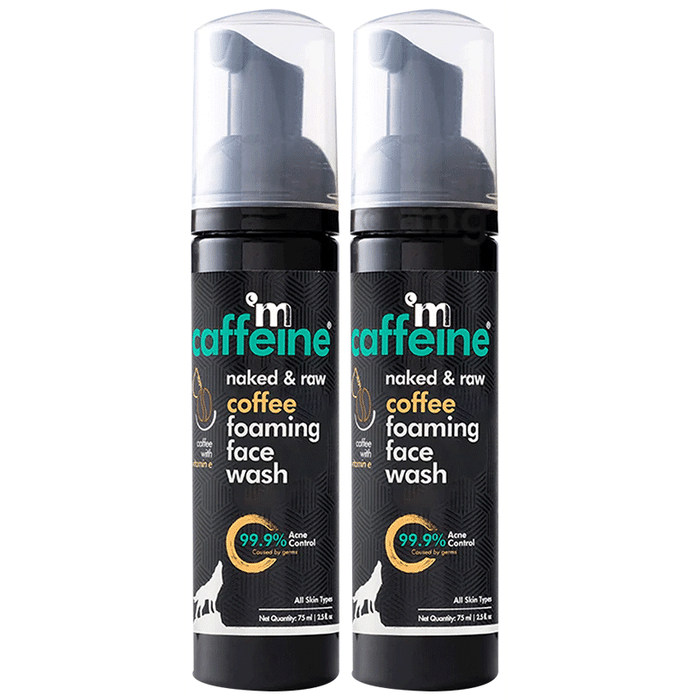 mCaffeine Naked and Raw Coffee Foaming Face Wash