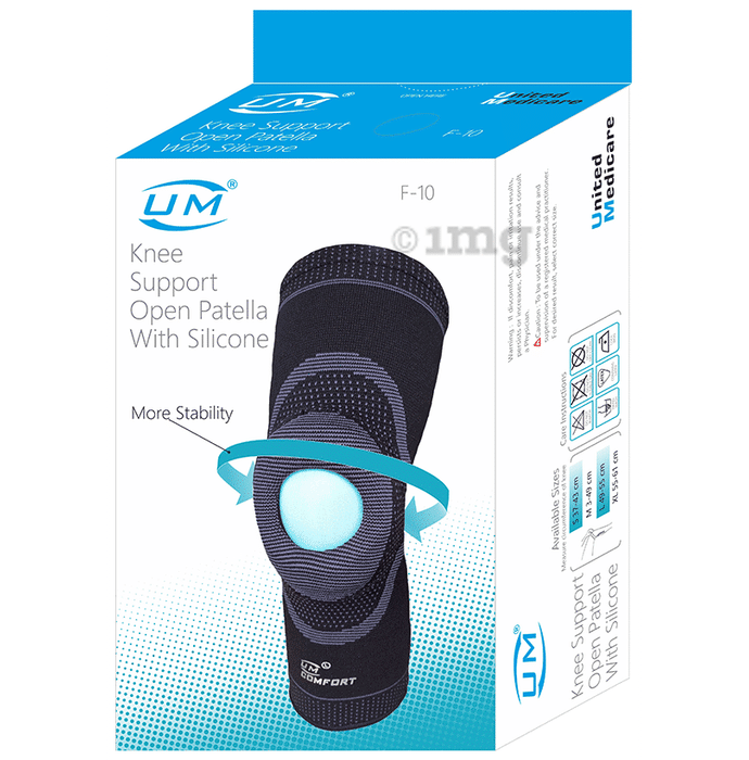 United Medicare Knee Support Open Patella with Silicone XXL
