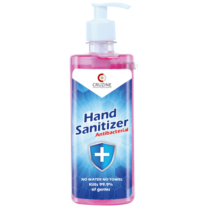 Cruzine Antibacterial Hand Sanitizer Pink