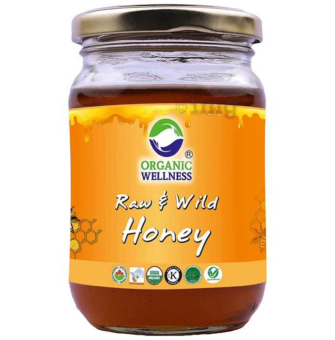 Organic Wellness Raw & Wild Honey