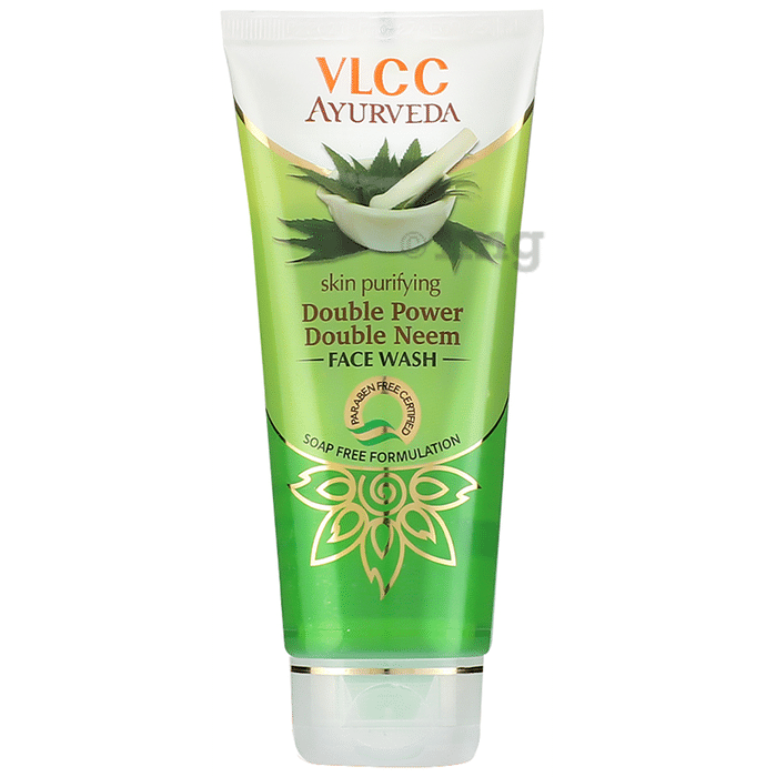 VLCC Ayurveda Skin Purifying Double Power Double Neem Face Wash