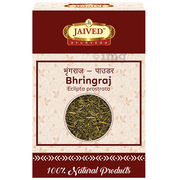 Jaived Ayurveda Bhringraj leaf | Promotes Hair Growth, Enhances Liver Health