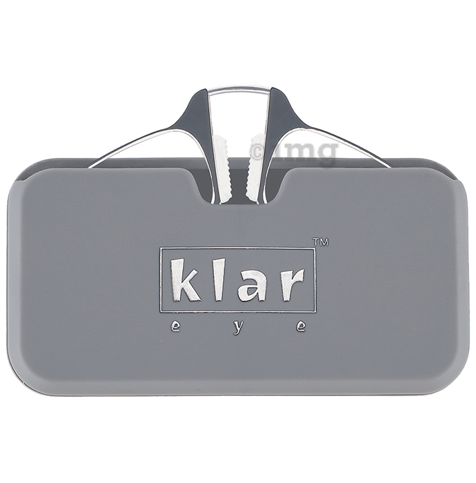 Klar Eye K 111 Quik Smartphone Power Reading Glasses for Men and Women Grey Optical Power +1.5