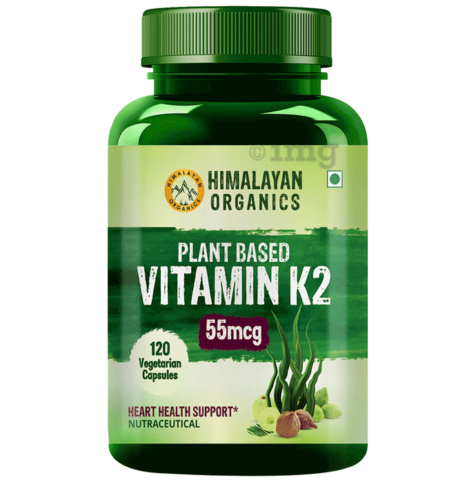 Himalayan Organics Plant Based Vitamin K2 Veg Capsule