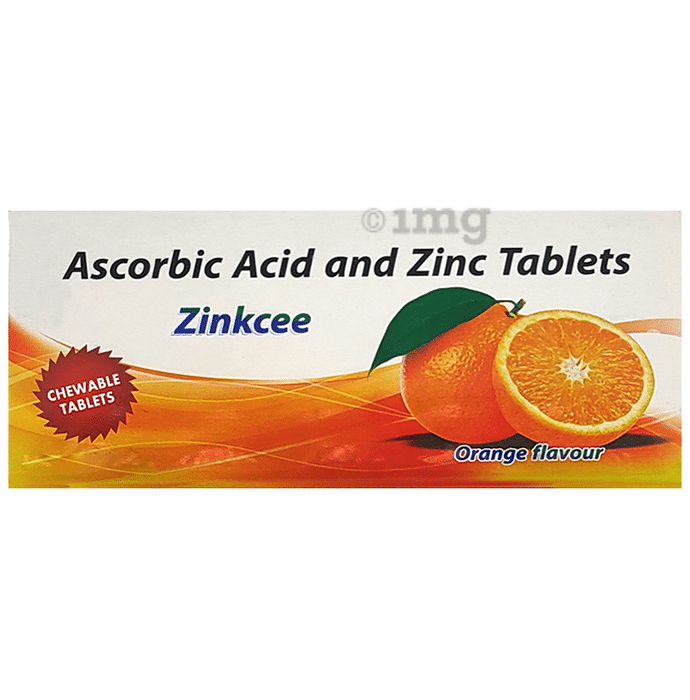 Cooper Zinkcee Chewable Tablet Orange