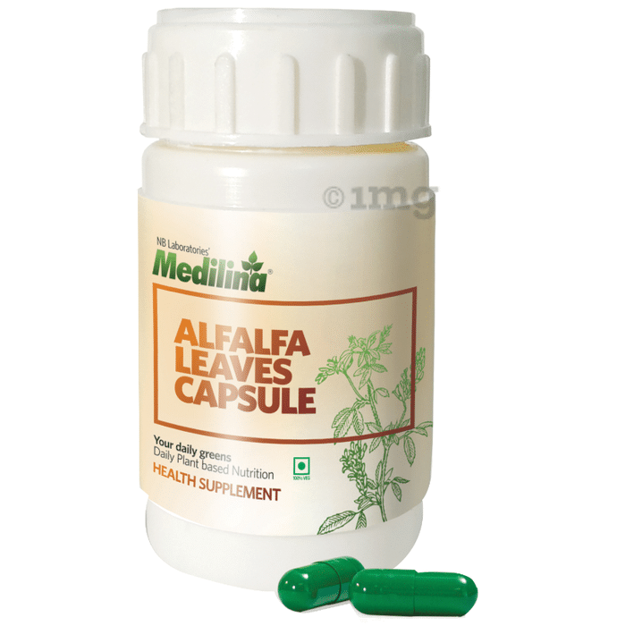 Medilina Alfalfa Leaves Capsule
