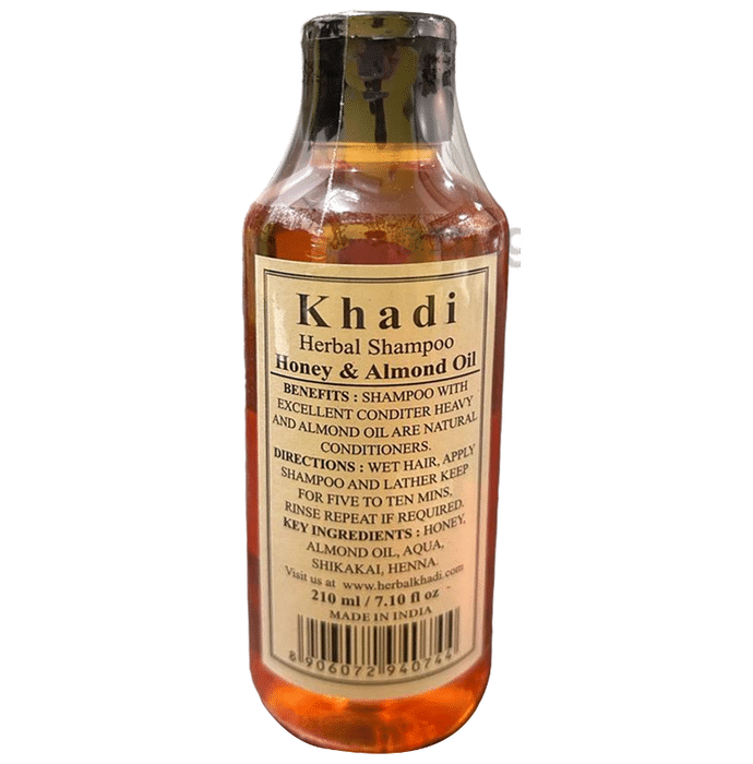 Khadi Herbal Honey & Almond Oil Shampoo