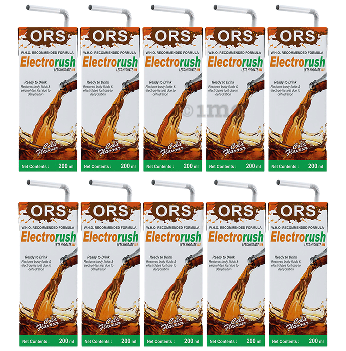 Electrorush ORS Pack (200ml Each) Cola