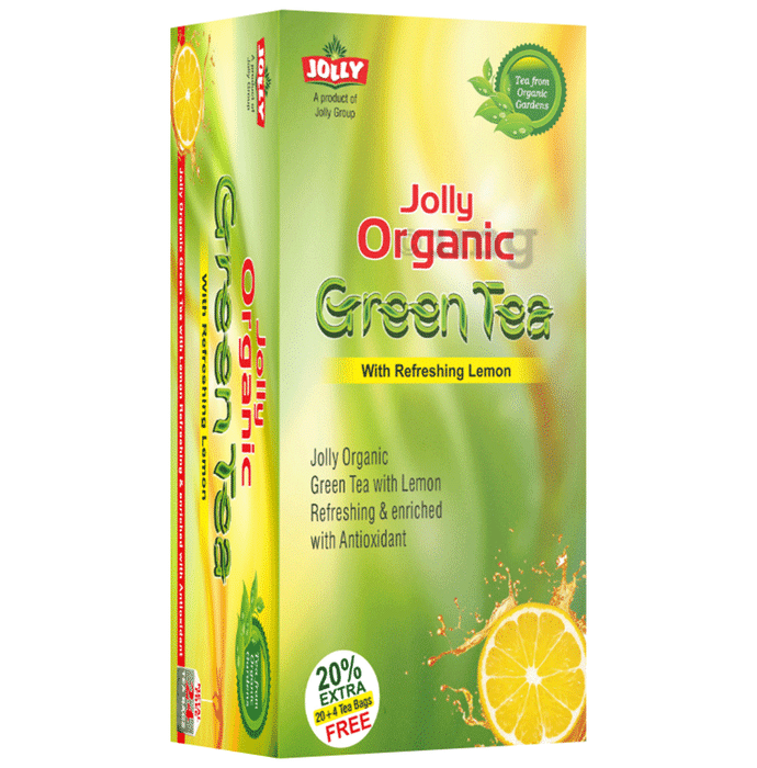 Jolly Organic Green Tea with Refreshing Lemon