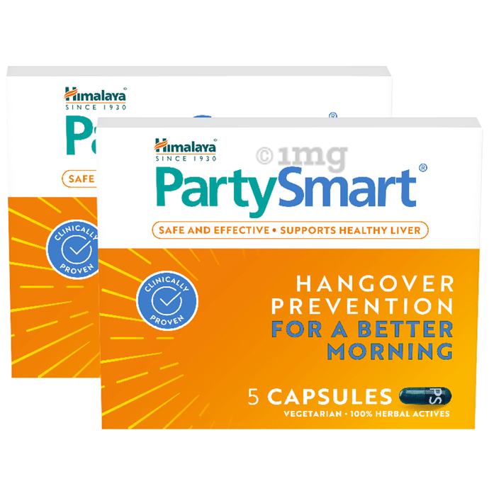 Himalaya PartySmart Capsule (5 Each)