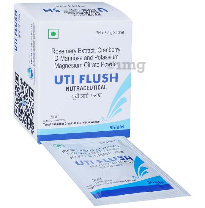 Uti Flush Nutaceutical Sachet (3.5gm Each)