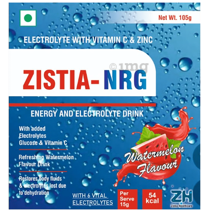 Zistia Healthcare Zistia-NRG Energy & Electrolyte Drink Watermelon