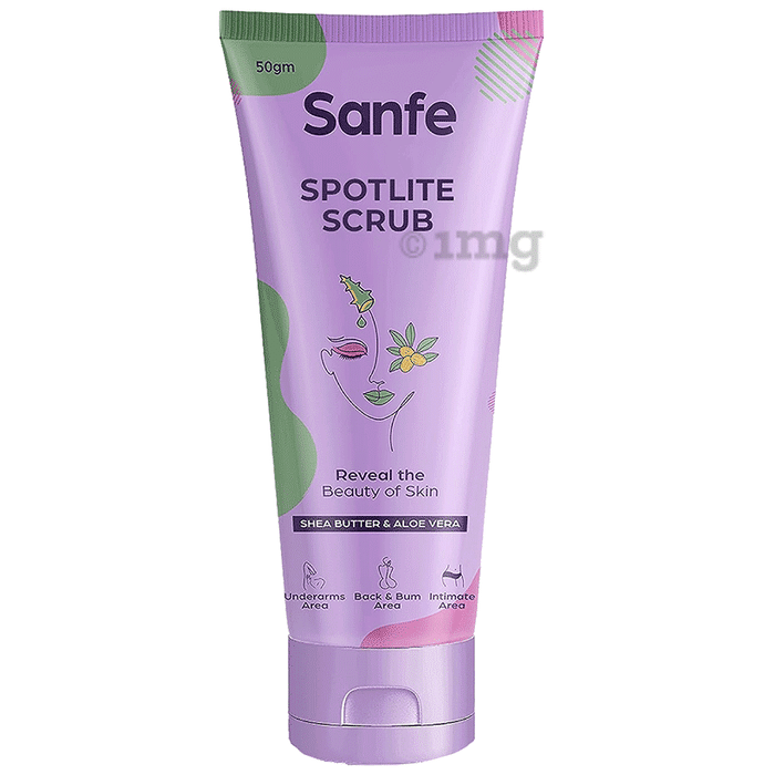 Sanfe Spotlite Scrub for Dark Underarms, Inner Thighs and Sensitive Areas