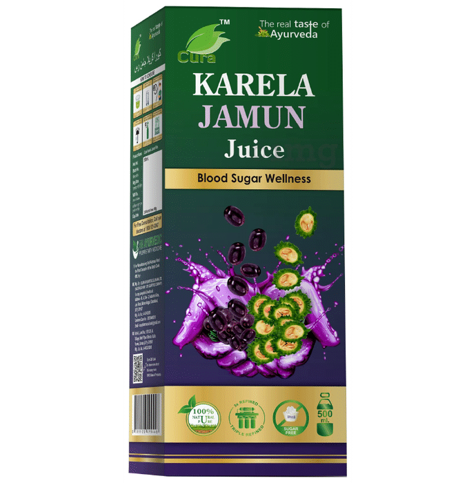 Cura Karela Jamun  Juice